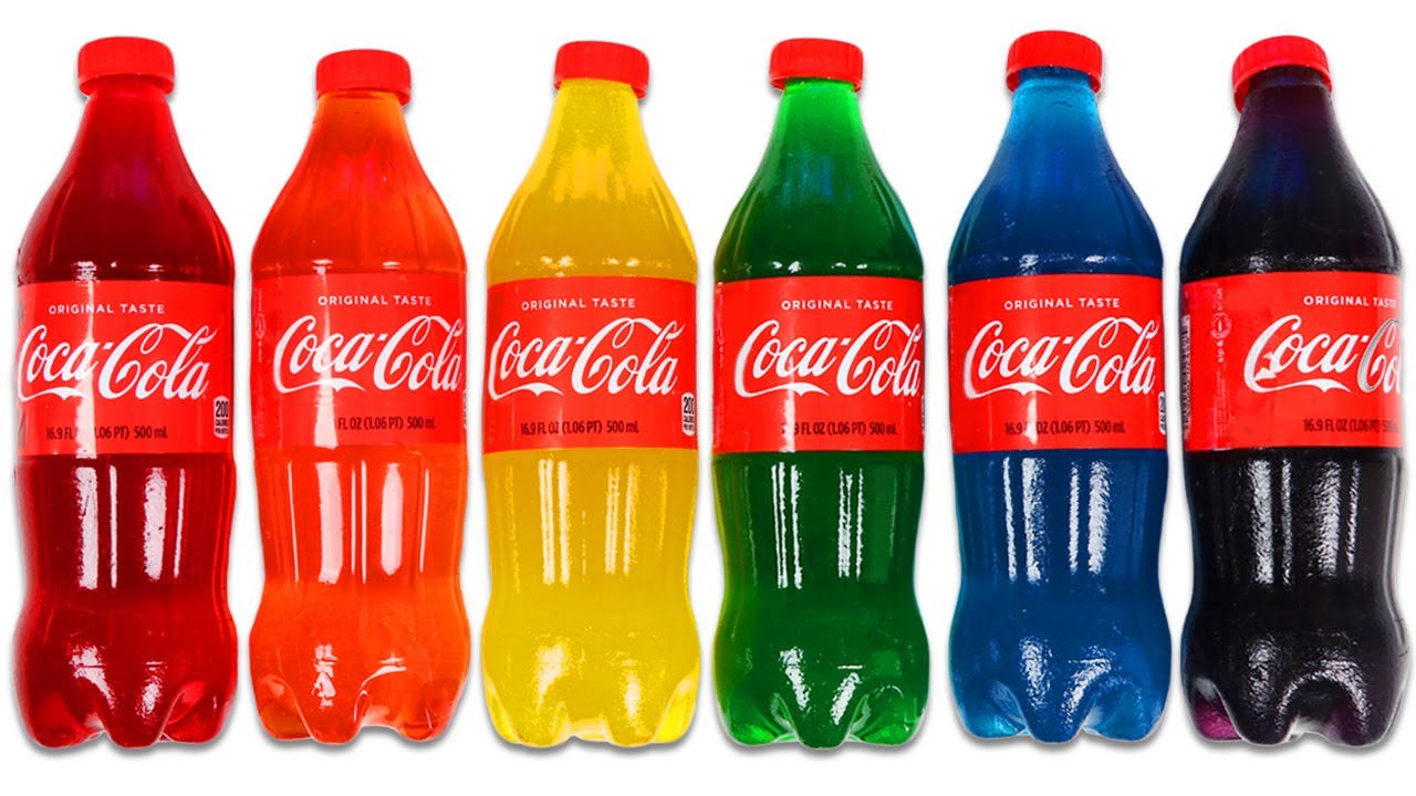 How To Make Rainbow Gummy Coca Cola Bottles!