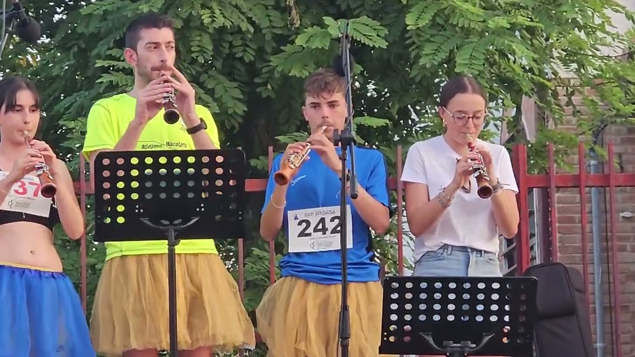 SanRocada 2025 Adobe dulzaineros de Macotera 