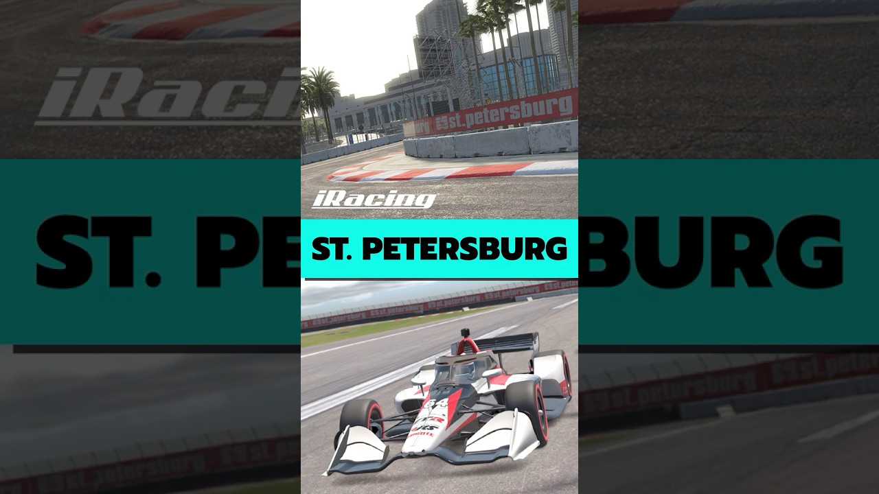 FIRST LAP at St. Petersburg Street Circuit in iRacing!