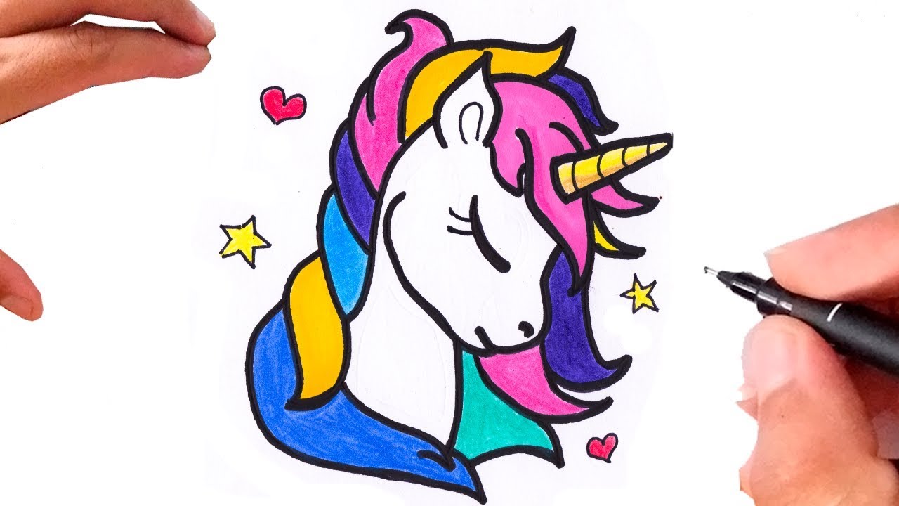 Como Desenhar um ❤ UNICÓRNIO ❤