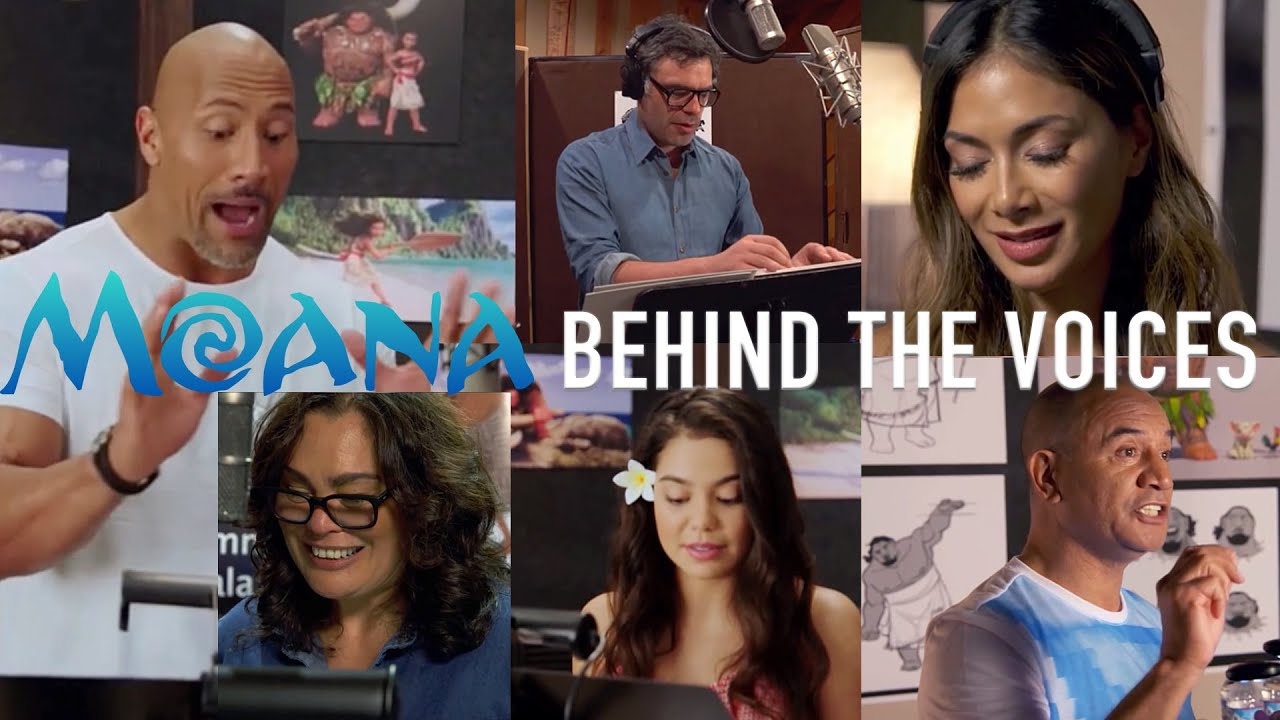 MOANA - BEHIND THE VOICES