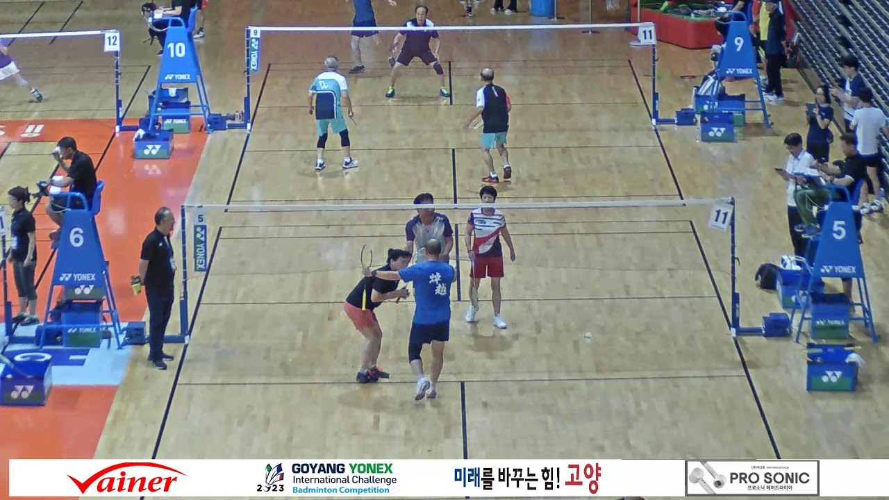 혼복 60대 A 결승 | (대화) 최윤규/김영민 vs (Eminent Club (HKG)/성라) Ho Po Fu Tonny/윤진희[2023 Goyang Yonex Internat
