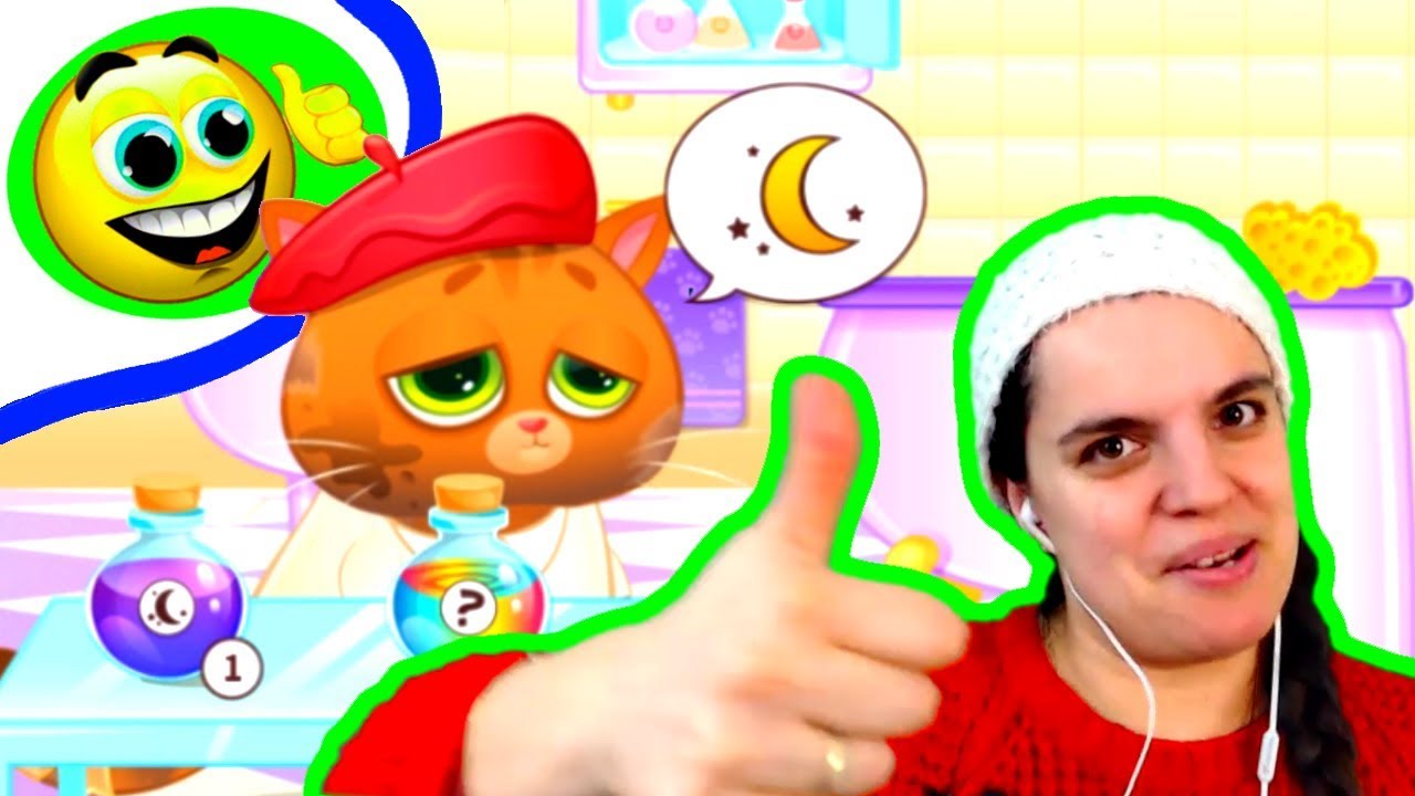 Новые Приключения БолтушкИ и ВИРТУАЛЬНОГО КОТЕНКА БуБу! #4 Игра для Детей - Котенок БуБу