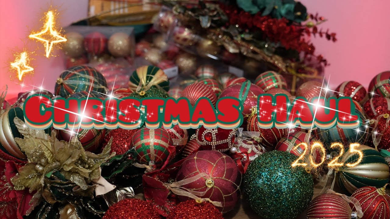 🎀 Το κλασικό Christmas Jumbo Haul | Temu | Σκλαβενίτης | 🎀 #christmas #jumbo #haul #2025 #decoration