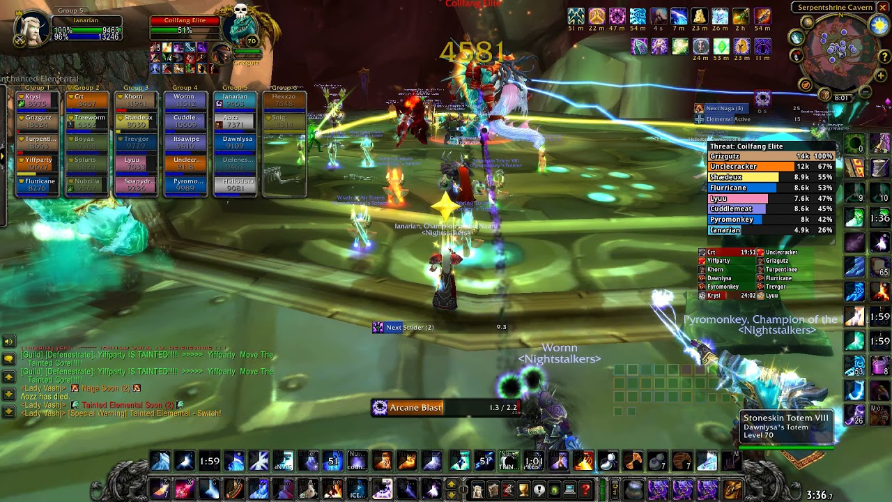 TBC Classic - Serpentshrine Cavern: Pre-Nerf Lady Vashj - Coilfang Matron