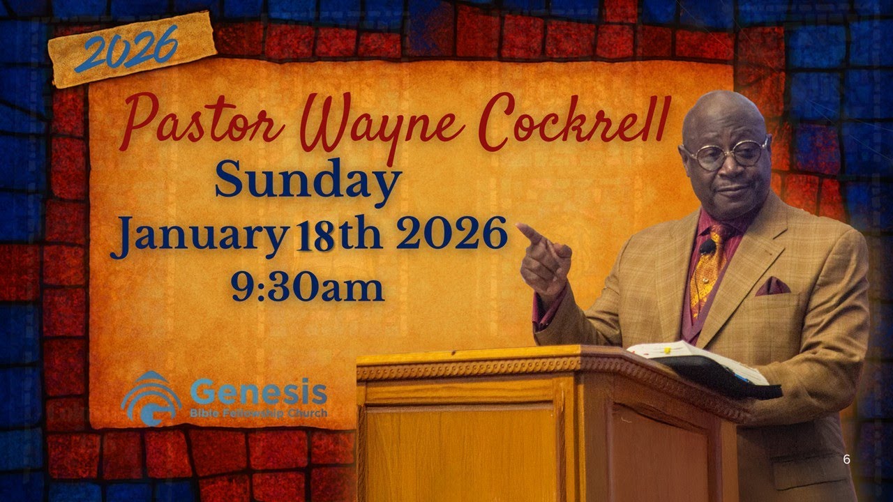 The New Life In God's Place-GBFC Sunday, January 18, 2026 Live Stream