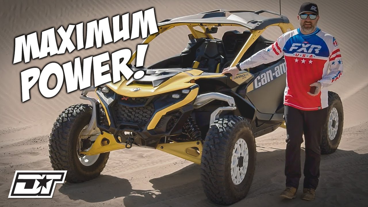 2024 Can Am Maverick R X RS with Smart Shox Detailed Overview