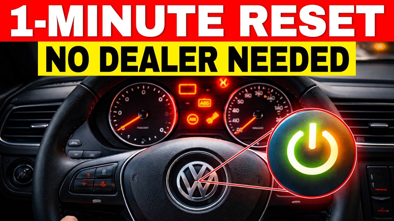 This Simple Trick Resets Your Volkswagen & Fixes Electronic Faults (Dealers Don’t Tell You!)
