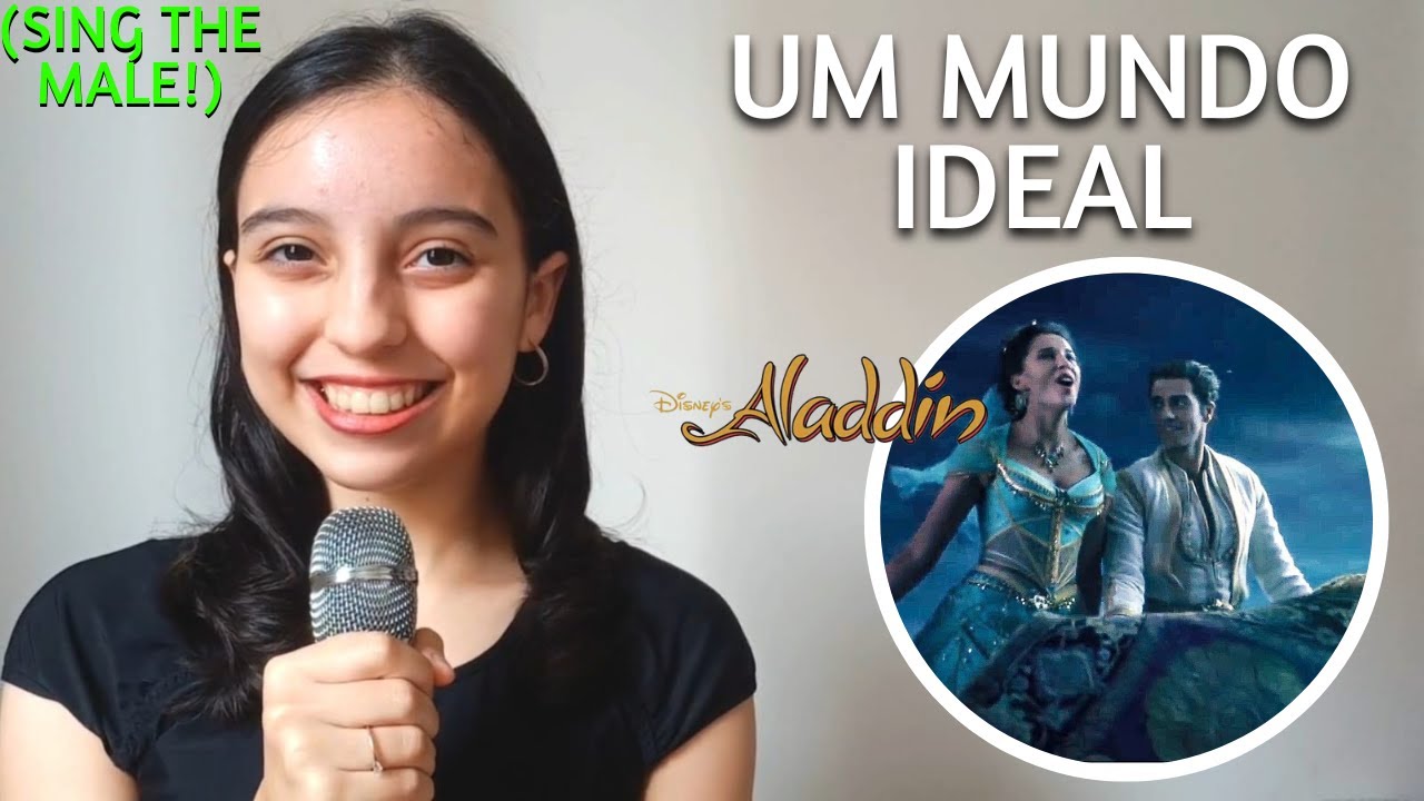 Um Mundo Ideal (Jasmine's Part Only - Karaoke) - Aladdin