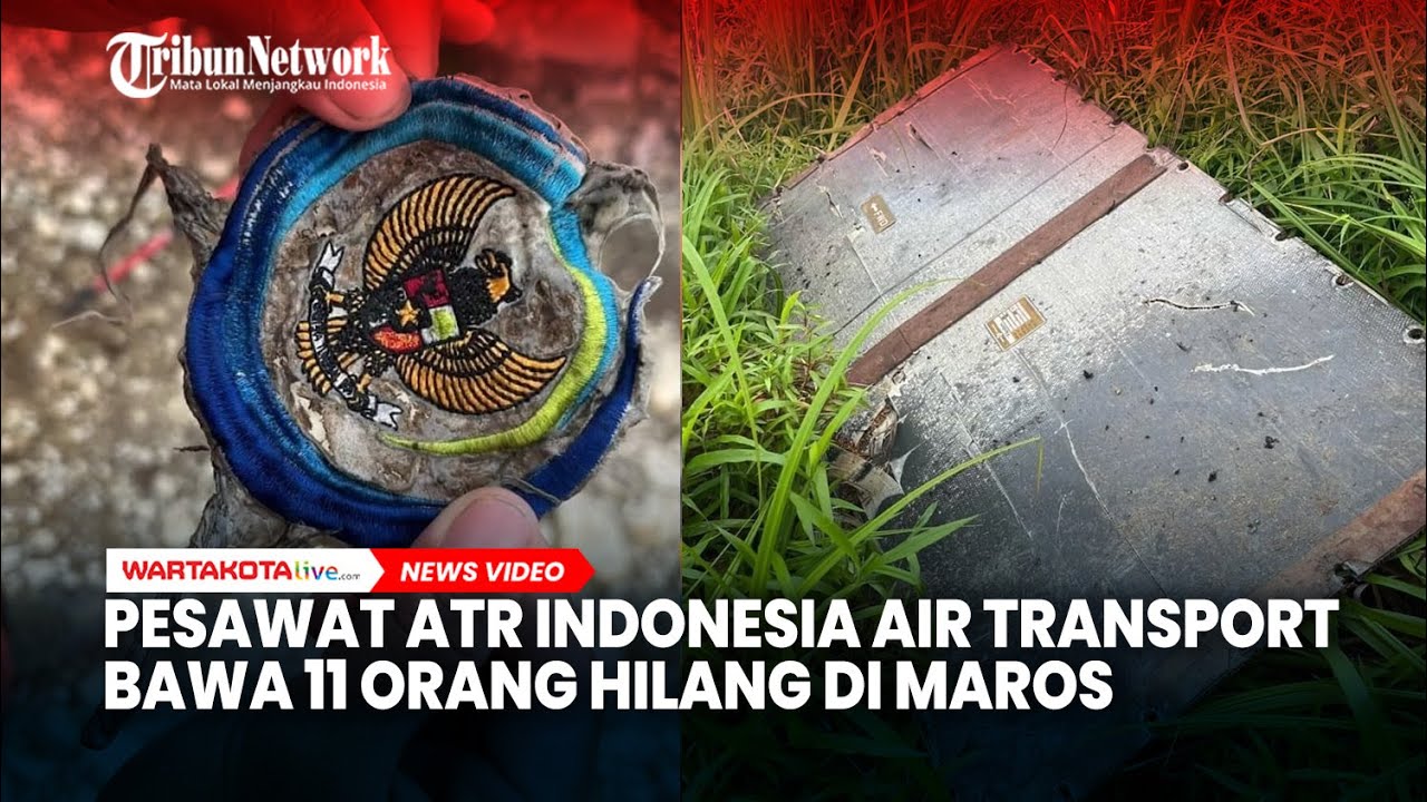 Kontak Terputus, Pesawat ATR Indonesia Air Transport Bawa 11 Orang Hilang di Maros