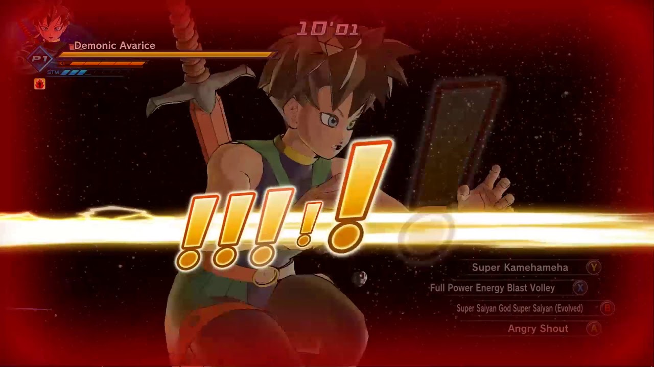 Xenoverse 2: Super Saiyan Blue (Evolved) and PQ 122 (Post Update)