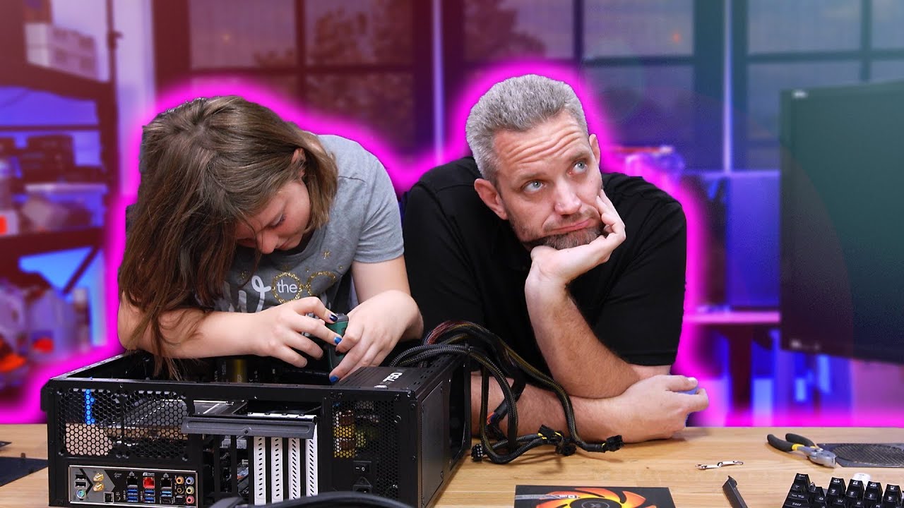 Rebuilding a PC with my 9yr old daughter