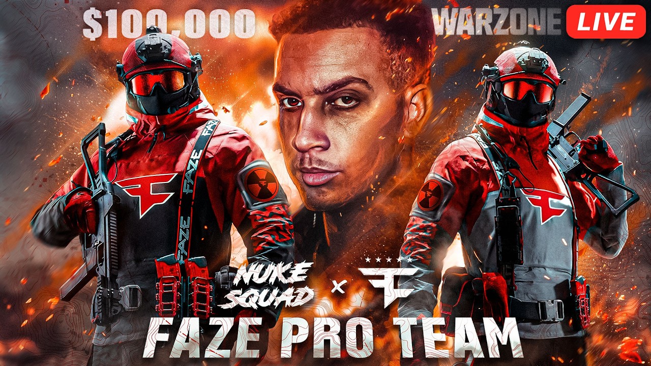 🔴 LIVE - *FINALS* $100,000 BIRMINGHAM NA ONLINE QUALIFIER☢️ Team FaZe Nuke Squad