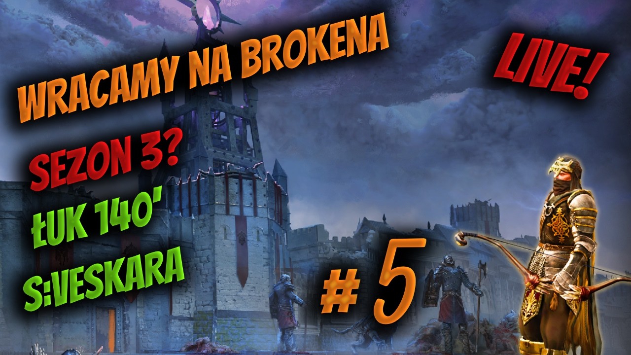Broken Ranks - Dobijamy EVENT i łączymy synergi do 80lv! - LIVE #5 #taern #br #Veskara