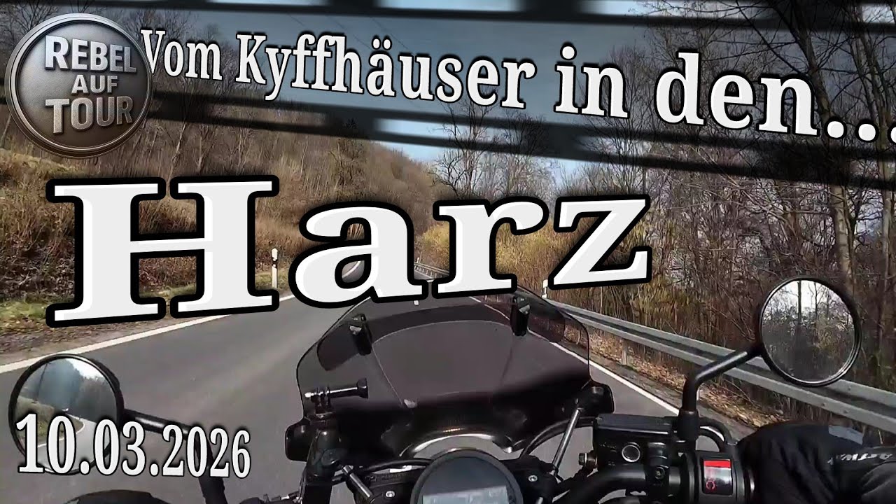 Kyffhäuser 🔜 #harz 🏍 Mit dem Moped in die Saison 2026