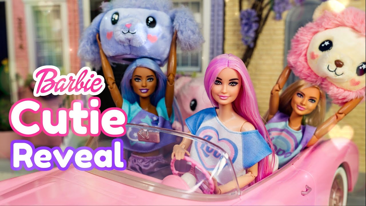 Barbie Cutie Reveal NEW Cozy Cute Tee Series But Are the Shirts Removable?