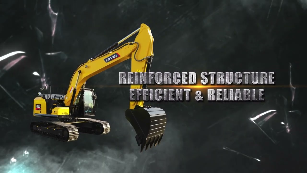 LOVOL FR260F Excavator Balanced Performance, All-Round Mid-Sized Project Expert
