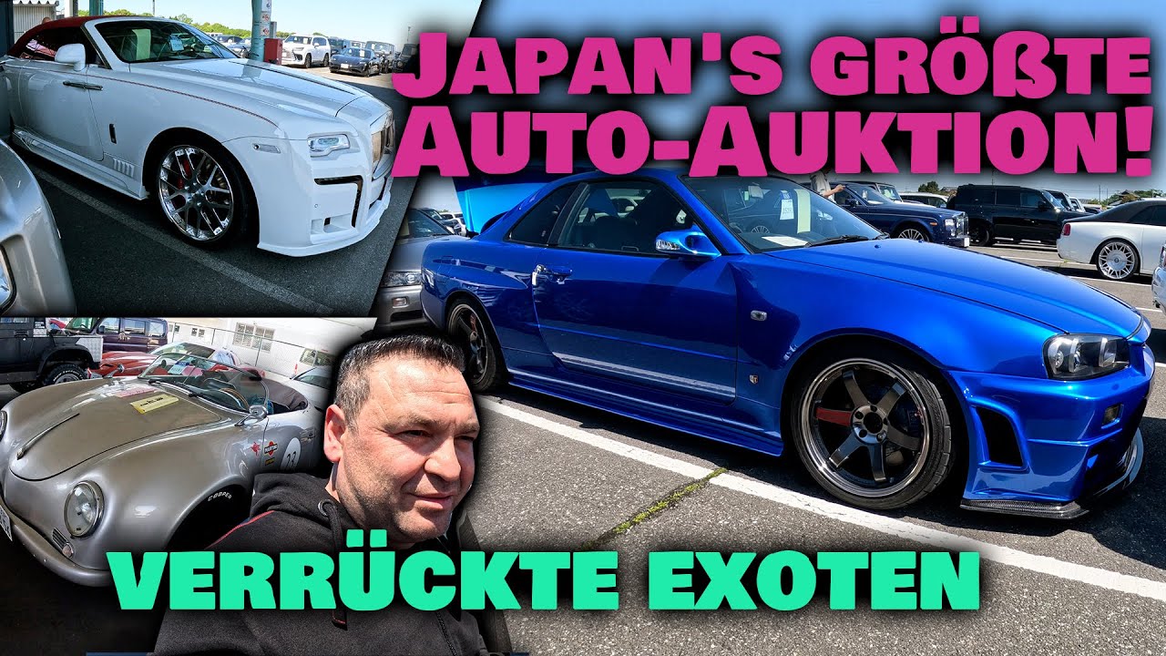 LEVELLA ON TOUR - Japan's größte Auto-Auktion! - Extreme Vielfalt & verrückte Exoten - Teil 1