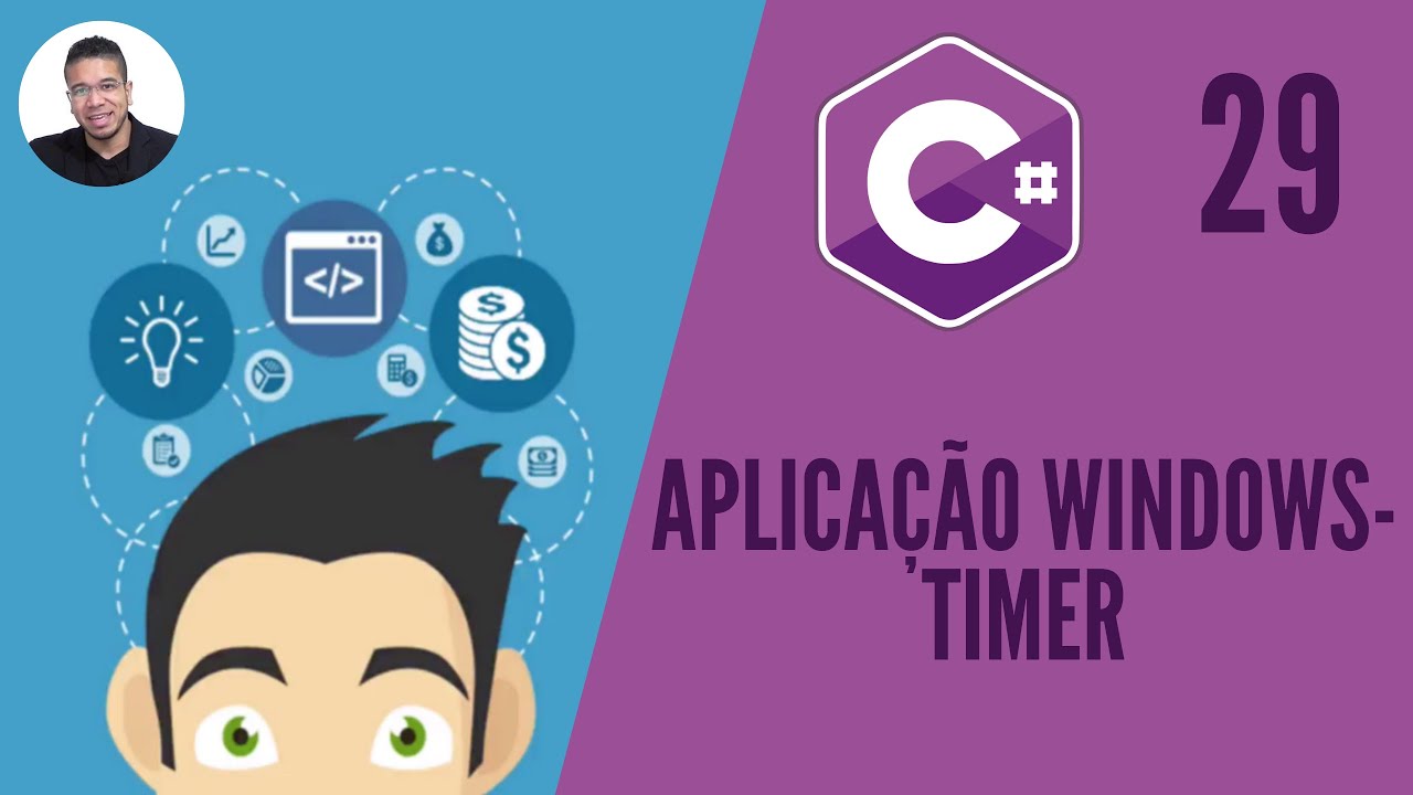 29 - (APLICAÇÃO WINDOWS - TIMER) - C# - TORNE-SE UM PROGRAMADOR