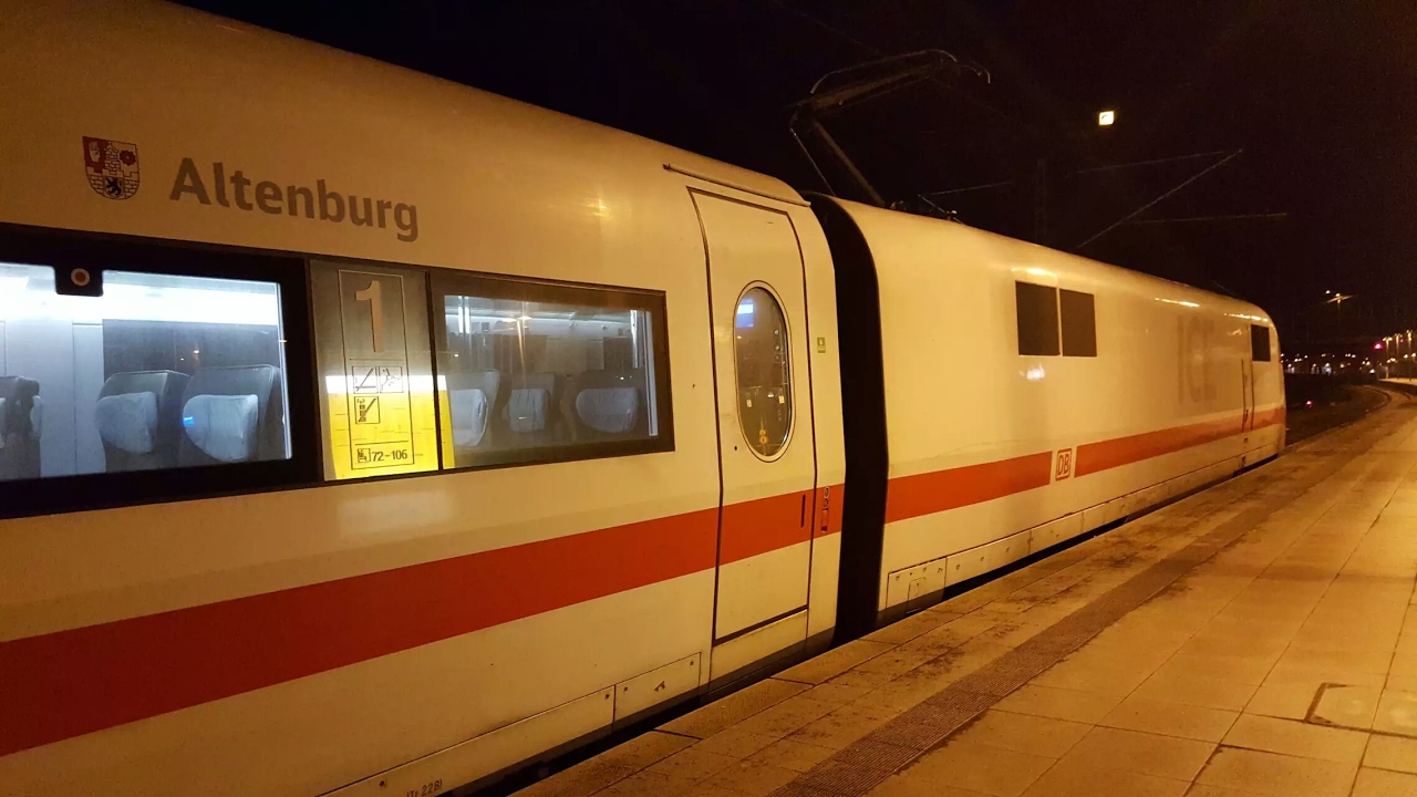 10. Train-Video: ICE 2 in Kiel Hbf: ICE534 Kiel Hbf