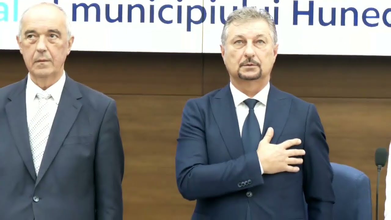 Ședința de constituire a Consiliului Local al municipiului Hunedoara - 25.10.2024