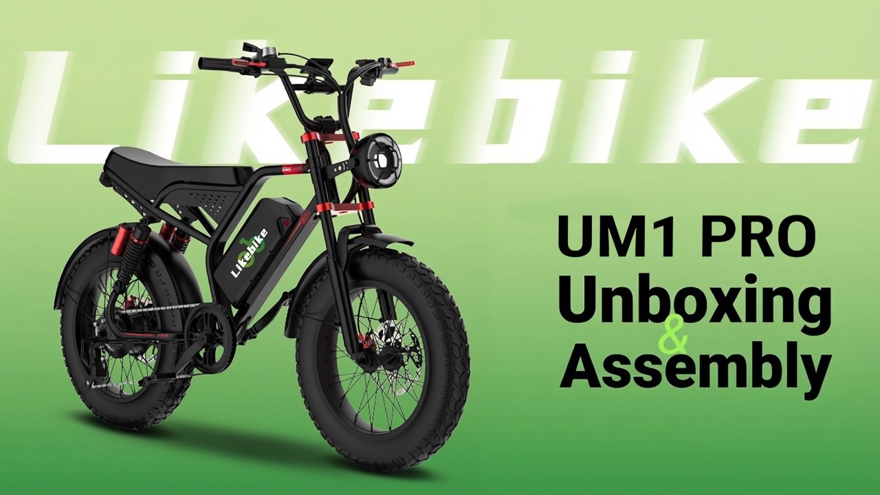 Likebike UM1-PRO Unboxing and Assembly I E-Bike Unboxing