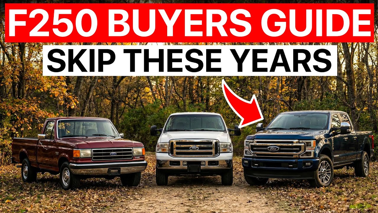 I RANKED Ford F-250 Model Years from WORST to BEST You&rsquo;ll Be Shocked!