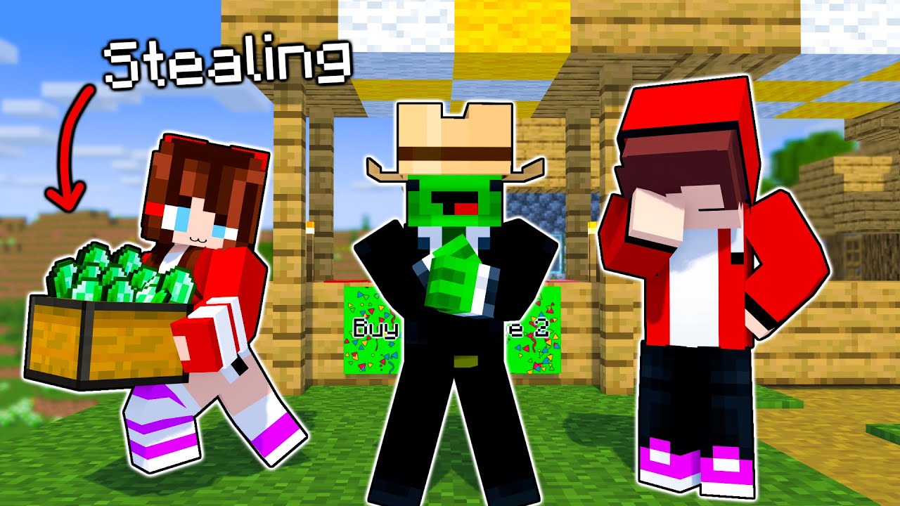 MAIZEN : JJ and Mikey Become Rich - Minecraft Animation JJ & Mikey