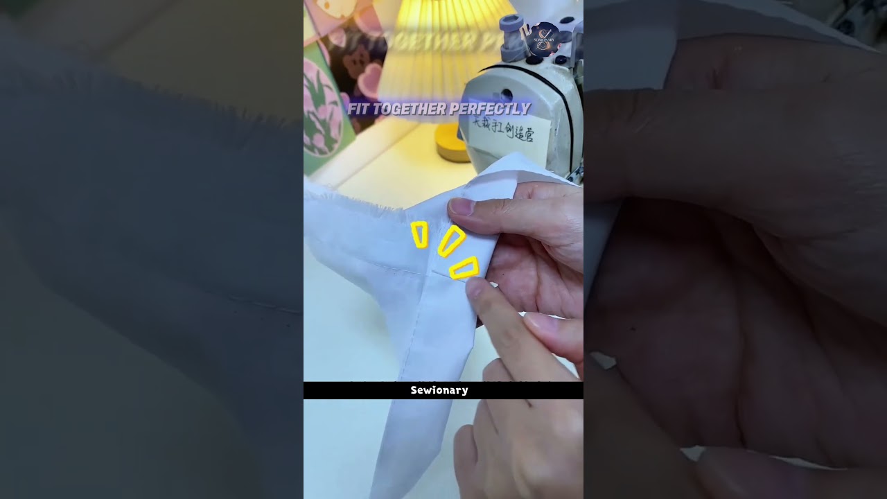 Perfect Seam Trick Every Beginner Must Know #sewing