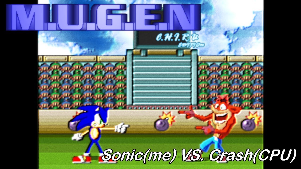 C.H.I.R.U: Fastest Rusher Alive Takes All! (Sonic (me) VS. Crash(CPU))