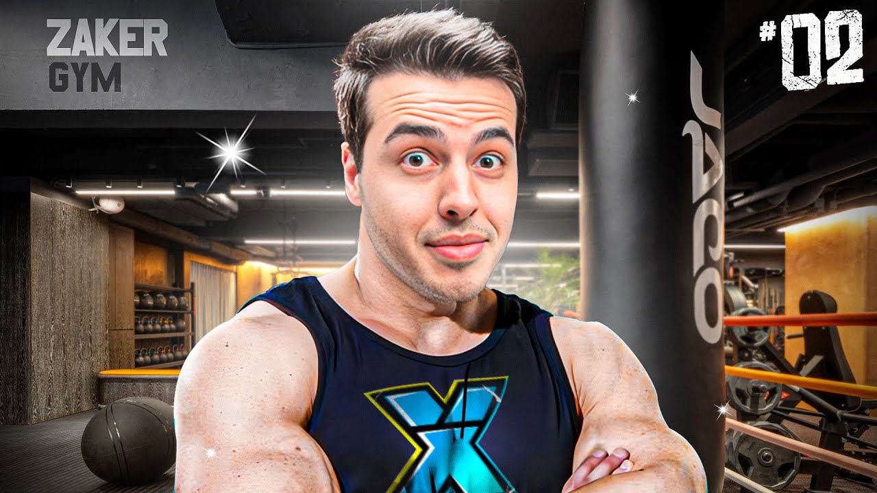 زاکر بدنساز در باشگاه اکس آرمی | Gym Simulator - Part 2