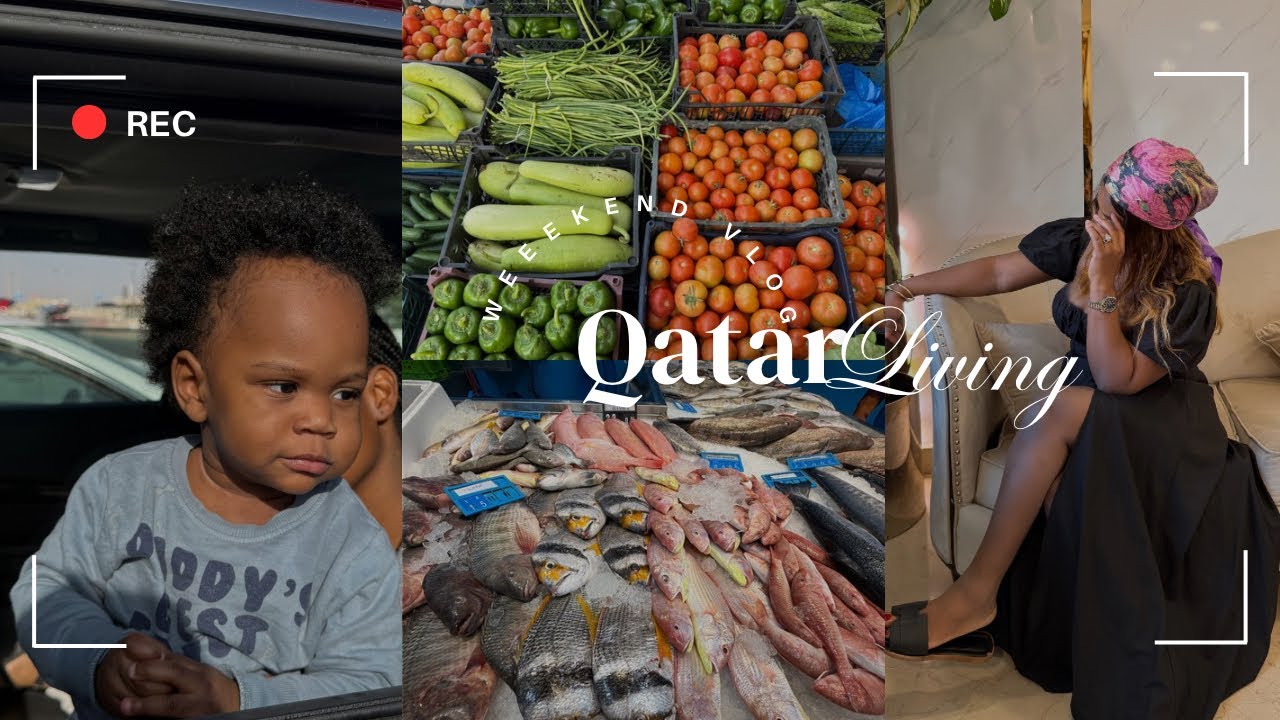 Weekend Vlog: Qatar Living | Market Runs, Birthdays & Meet My Friends.