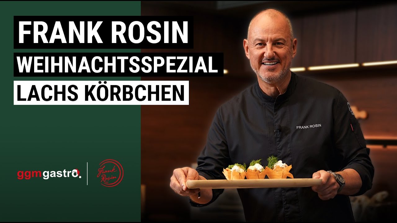 Advent-Spezial mit Frank Rosin Teil 1: Leckere Lachs-K&ouml;rbchen-Vorspeise f&uuml;r dein Weihnachtsmen&uuml; 🕯️ 😍