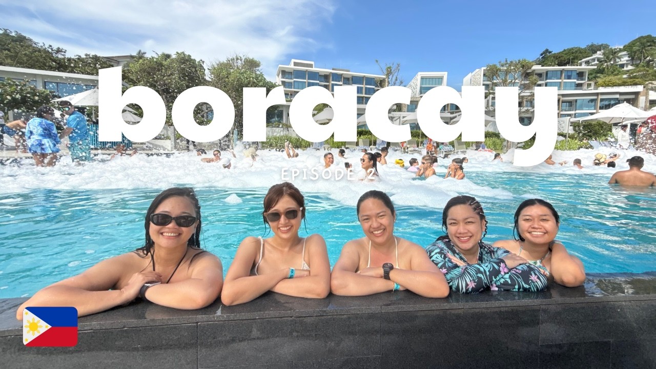 A day in Crimson Resort & Spa Boracay 🇵🇭 Girls Trip (Ep2)
