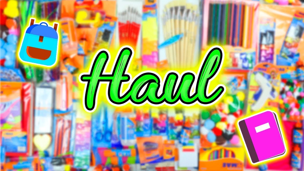 MEGA HAUL DE ÚTILES ESCOLARES + SORTEO / REGRESO A CLASES  - Ingenio KD