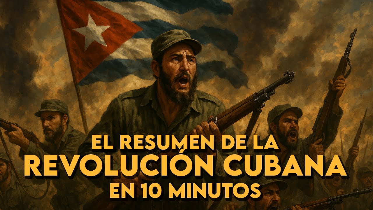 La REVOLUCIÓN CUBANA en 10 minutos | Breve historia de CUBA