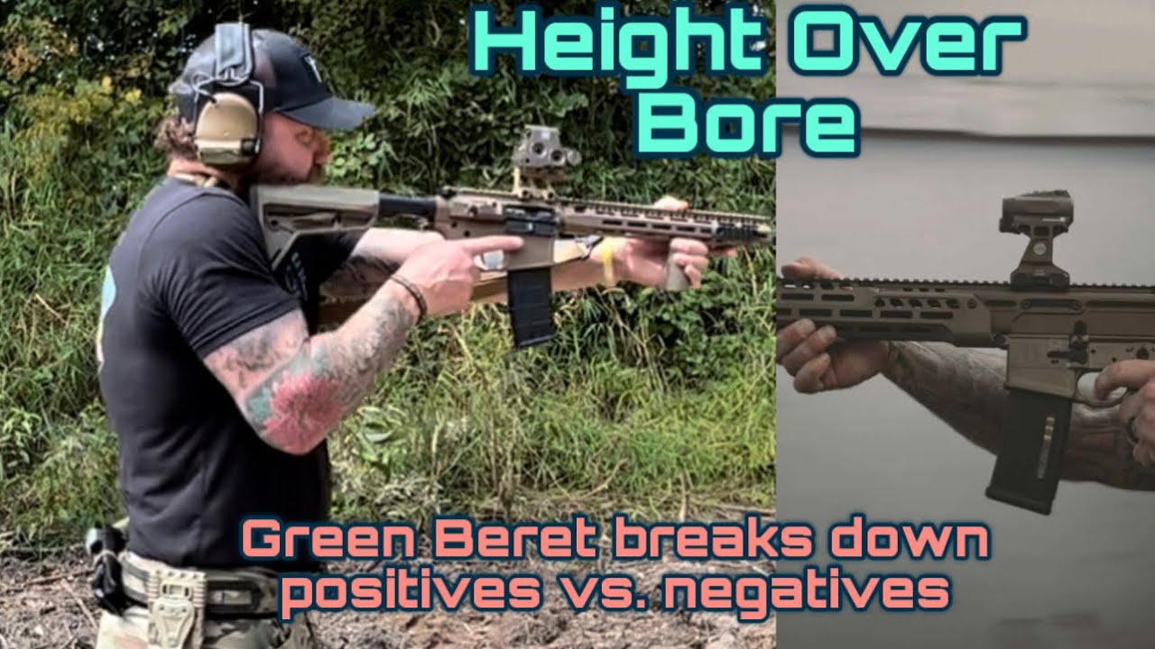 Высота оптики над стволом: действительно ли ВЫШЕ лучше? Green Beret разбирает плюсы и минусы.