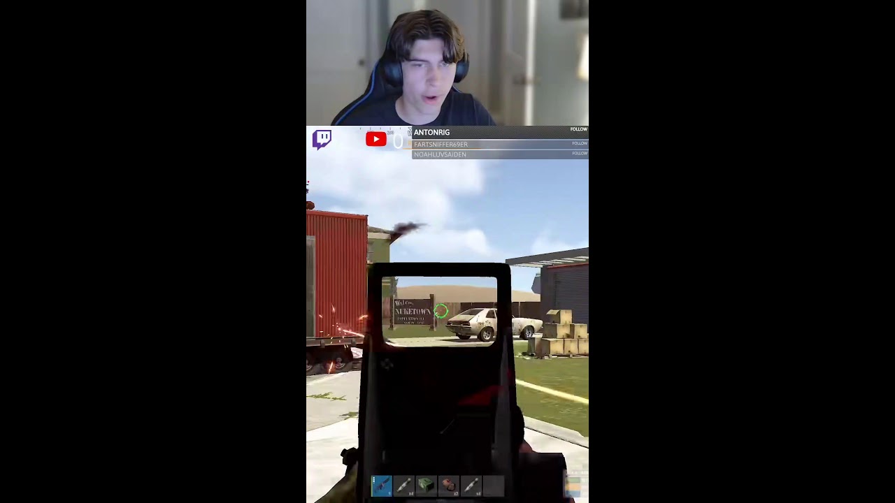 RUST AIMTRAIN/OFFICIAL EVERY FOLLOW I GET = 10 PUSHUPS