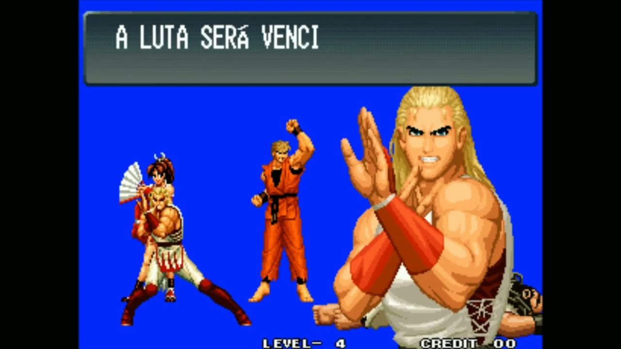 THE KING OF FIGHTERS 96 NEO GEO MVS ARCADE ANDY BOGARD RYO SAKAZAKI MAI SHIRANUI 2 FICHAS