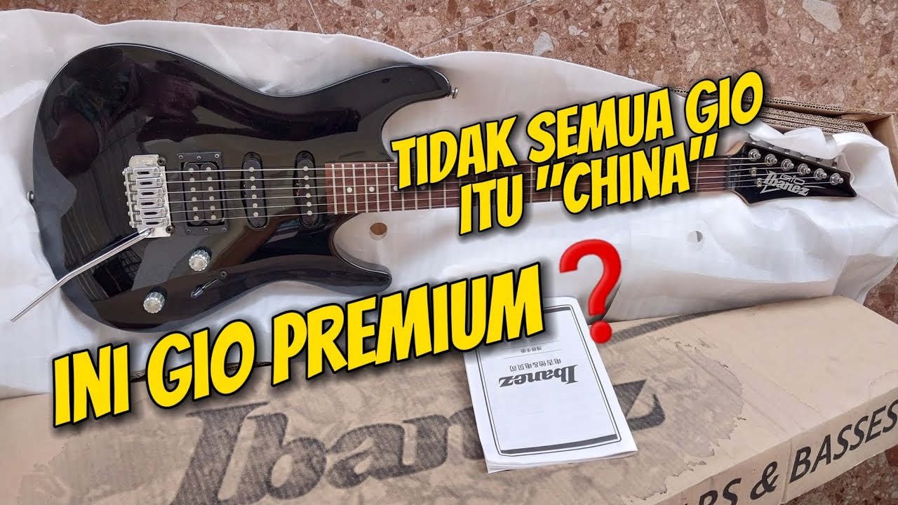 Ibanez GSA 60 BKN Indonesia bisa jadi solusi, ini S series versi Murahnya