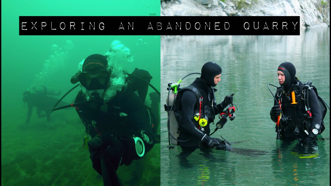 Scuba Diving an Abandoned Quarry