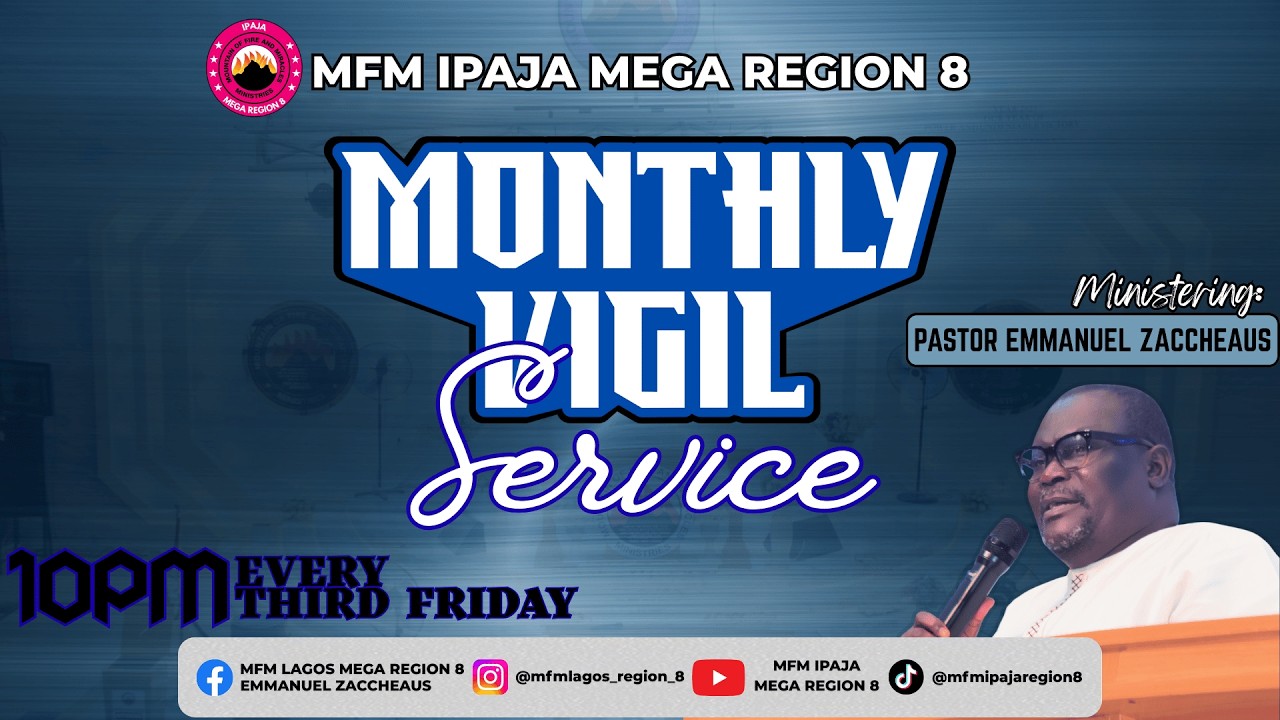 MFM IPAJA MEGA REGION 8 MONTHLY FRIDAY VIGIL