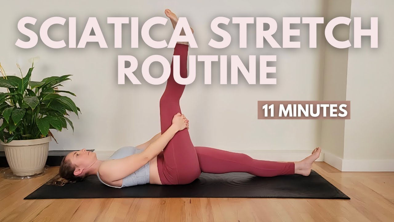 Sciatica Pain Relief Stretch | 11-Minute Follow-Along | No Talking, Music Only