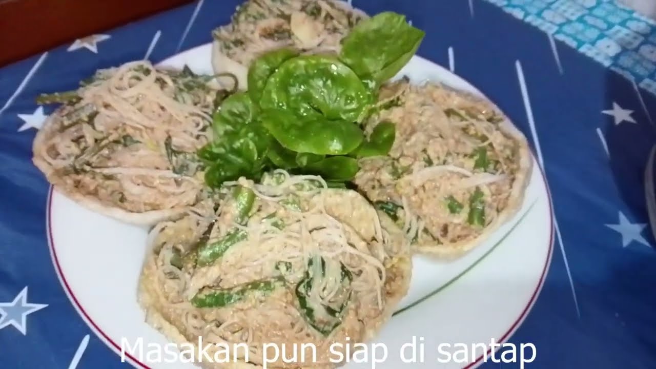 Cara Membuat Menu Masakan Pecel Dengan Kerupuk Mangkok