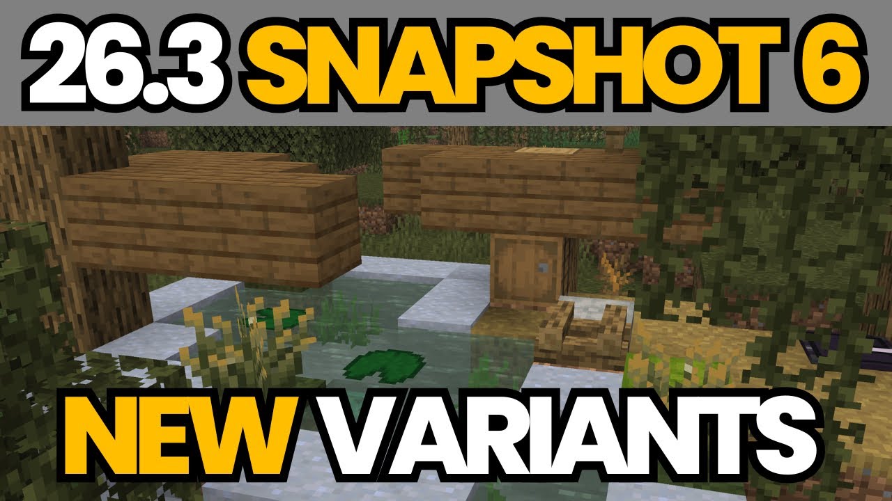 18 НОВЫХ ЛАГЕРЕЙ, ИЗМЕНЕНИЯ ИНТЕРФЕЙСА И МНОГОЕ ДРУГОЕ! Minecraft 26.3 Snapshot 6!