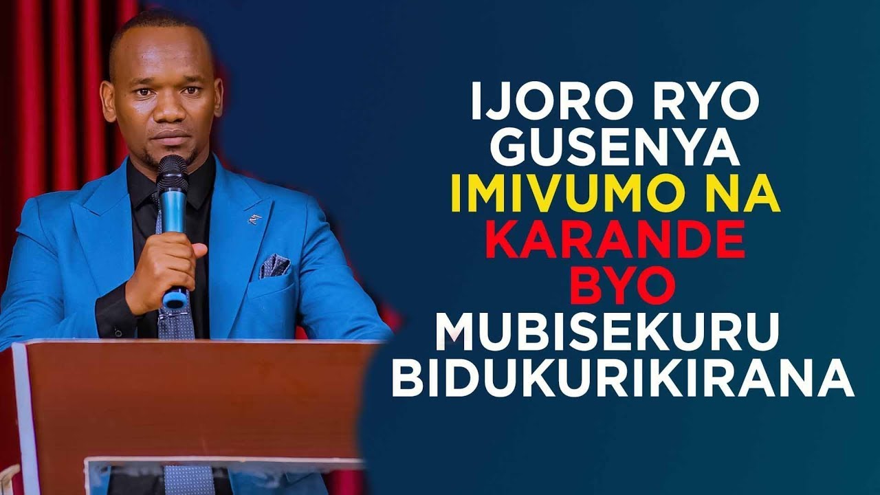 IJORO RYO GUSENYA IMIVUMO NA KARANDE BYO MUBISEKURU  BIDUKURIKIRANA HAMWE NA PROPHET BOSCO