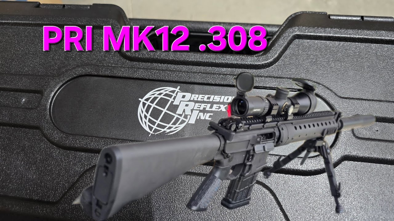 PRI MK12 .308 review plus BLOWN UP RESILIENT SIMPLE MAN Suppressor 😬