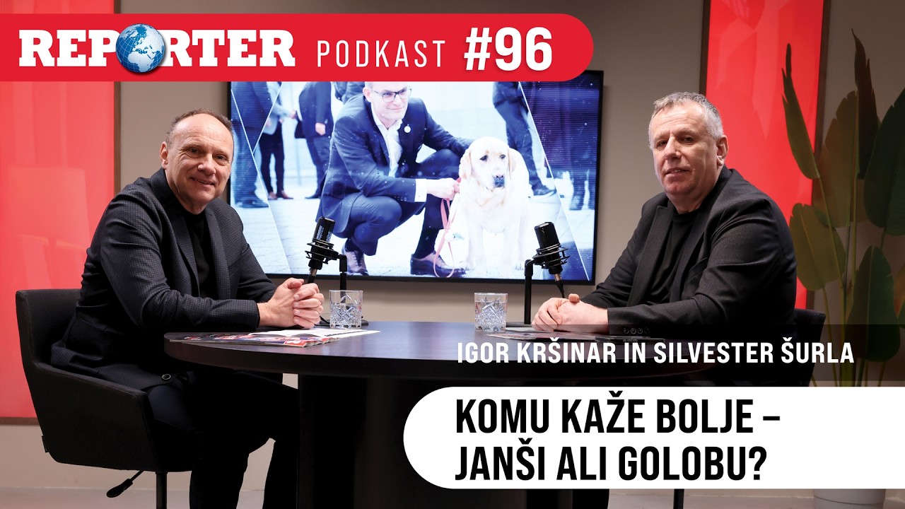 Reporter podkast #96: Komu kaže bolje – Janši ali Golobu?