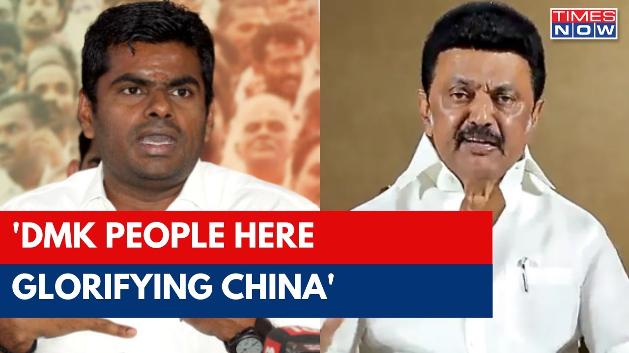 BJP's Annamalai Tears Apart DMK Over Newspaper Advertisement: 'DMK People Glorifying China'