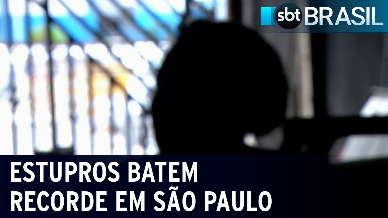 Casos de estupros batem recorde em São Paulo durante 2023 | SBT Brasil (26/01/24)